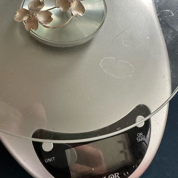 Vintage Stuart NYE Sterling Silver 925 Two Flower Brooch Pin - Picture 3 of 4